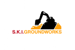 S.K.I Groundworks and Construction logo